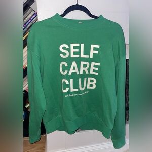 H&M Green Crew Neck Sweater